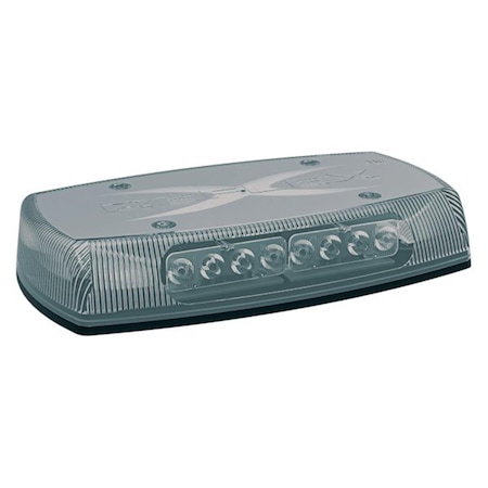 Whole-In-One 15 in. TIR Optic LED Emergency Light - Clear & Amber WH3638933